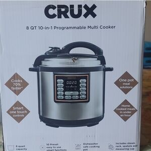 Crux 8 QT Programmable Multi Cooker